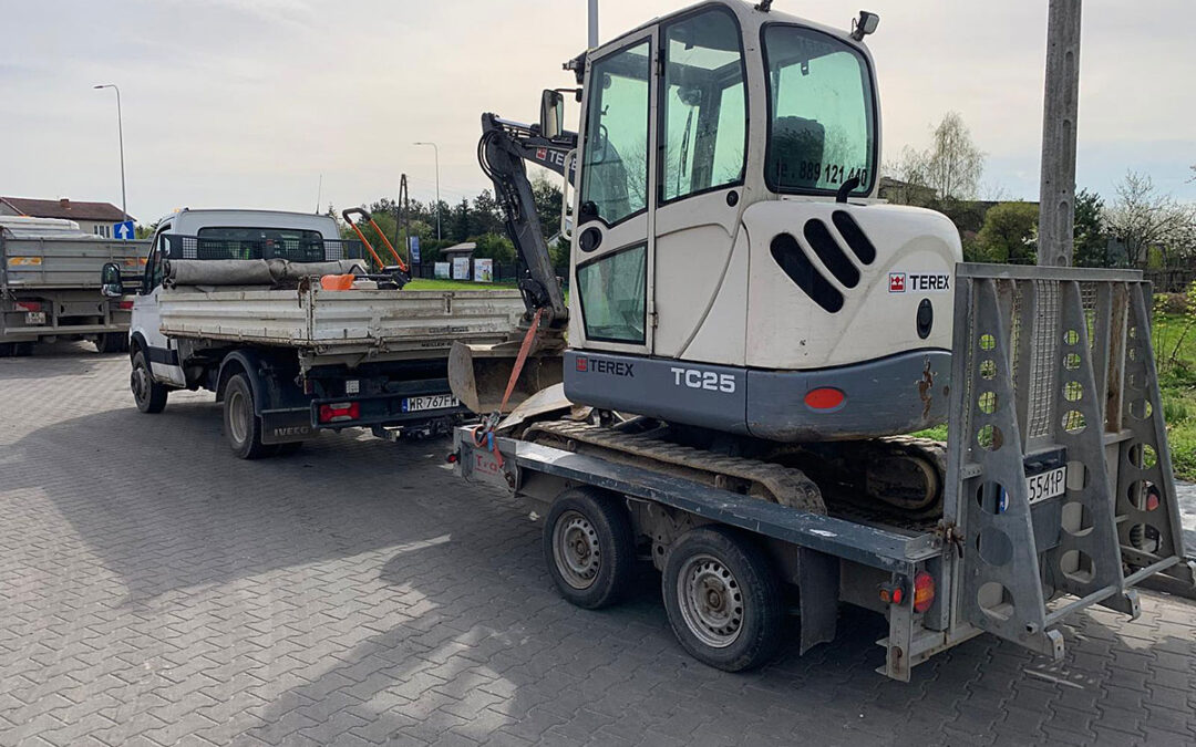 Wynajem Mała Ładowarka 7 ton