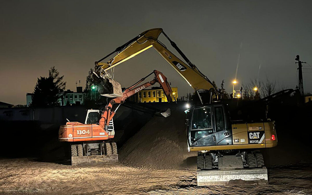 Wykopy pod fundamenty i instalacje
