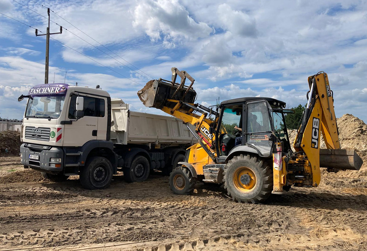 koparki wywrotki radom