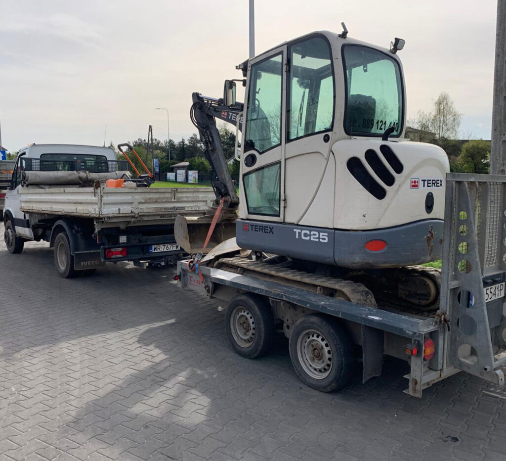 koparki radom wynajem